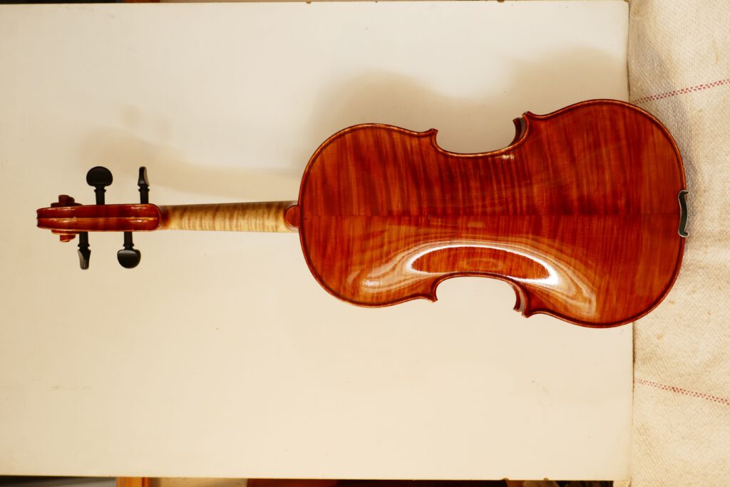 Violine op.90,Bodenansicht